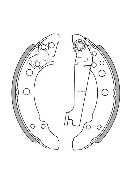 Golf1 Golf2 Fren Balatası Arka 1978- [ferodo] [867698525X]