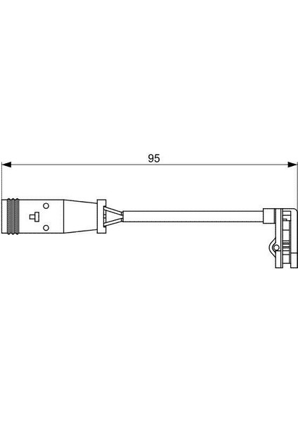 Crafter Sprinter Fren Balata Fişi Arka 06-16 [bosch] [2E0906206G]