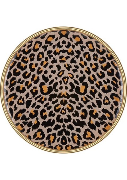 Leopar Tekli Pasta Tabak