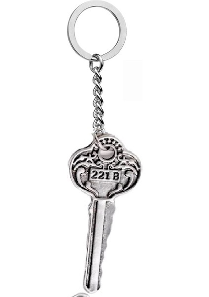 Sherlock Holmes 221B Anahtarı Anahtarlık Hediyelik
