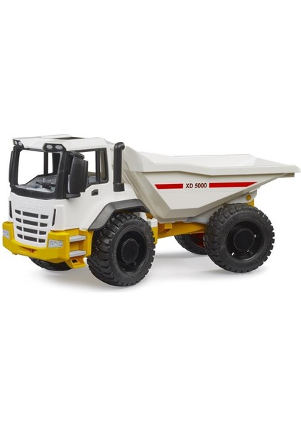 Damperli Kamyon - Sarı Beyaz BR03420