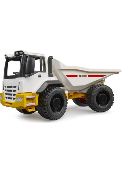 Damperli Kamyon - Sarı Beyaz BR03420