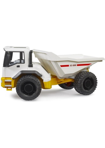 Damperli Kamyon - Sarı Beyaz BR03420