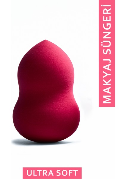 Ultra Soft Makyaj Süngeri Fuşya