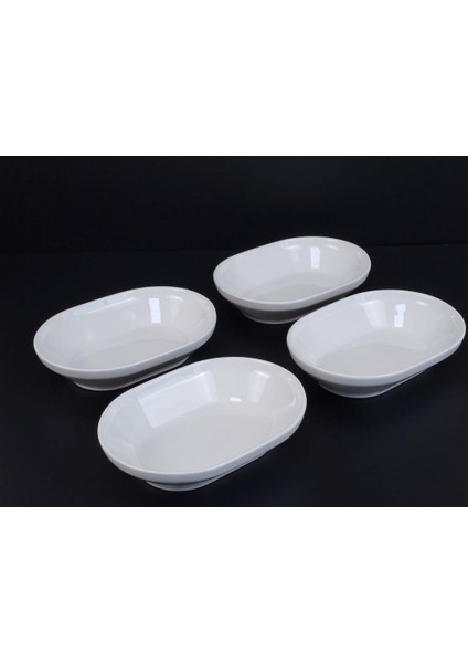 Lilyum 4 Parça Oval Sunumluk Seti LVN-20176