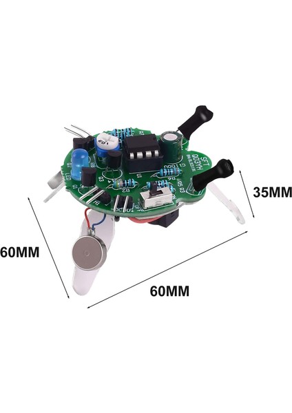 Işığa Duyarlı Robot Kiti Stem Ateşböceği - Demonte(Montesiz)