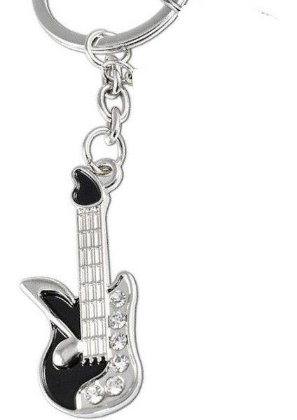 Gitar Taşlı Anahtarlık