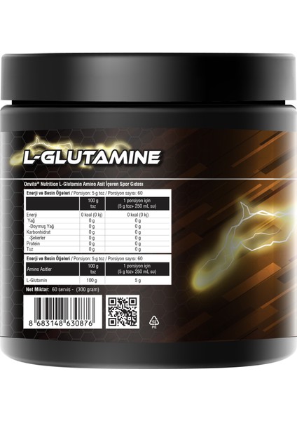 Nutrition L-Glutamine 300 gr