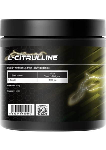 Nutrition L-Citrulline 300 gr