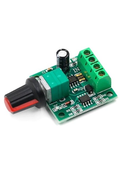 Dc 2-15V 2A Pwm Motor Hız Kontrol Kartı Tek Yönlü