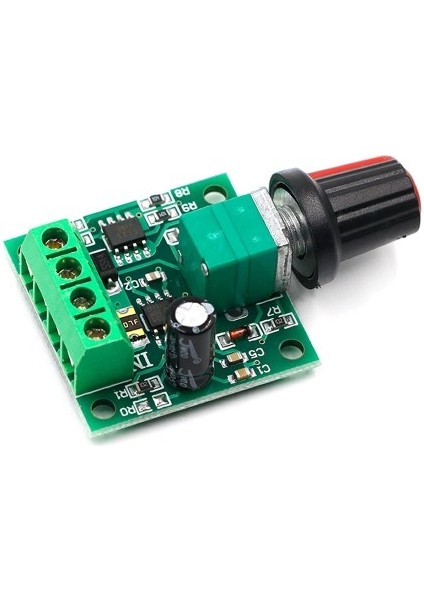 Dc 2-15V 2A Pwm Motor Hız Kontrol Kartı Tek Yönlü