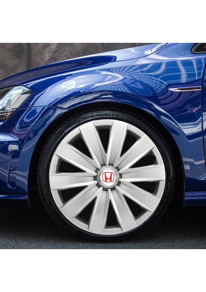 Honda City 16 Inç Uyumlu Jant Kapağı 4'lü Takım Gri 2416