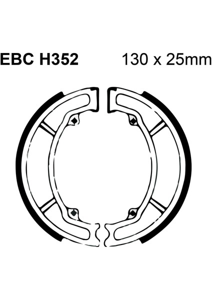 H352 2004-2017 Honda Cbf 150 Uyumlu Arka Fren Balatası Yaylı Kampana Set fırsatları