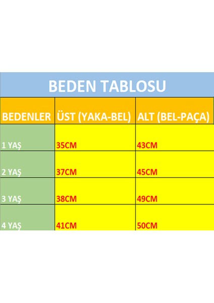 Bebek Çocuk Alt Üst Takım Peluş Detaylı