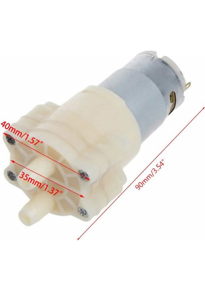 DC 12V Su Sıvı Pompası Akvaryum Meyvesuyu Süt Dalgıç Devridaim Motoru