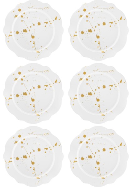 Splash Pasta Tabağı 6 Parça 21 cm