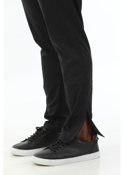 Tff Armalı ve Yazılı Erkek Siyah Antrenman Eşofman Takımı K0154 fırsatları