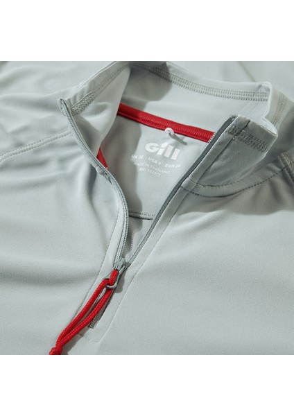 Kadın Uv Tec Long Sleeve Zıp Tee fırsatları