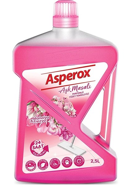 Asperox Yüzey Temizleyici Aşk Masalı 2,5lt x 6 Adet