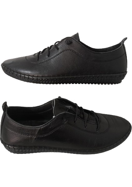 Erkek Siyah Spor Şık Ayakkabı