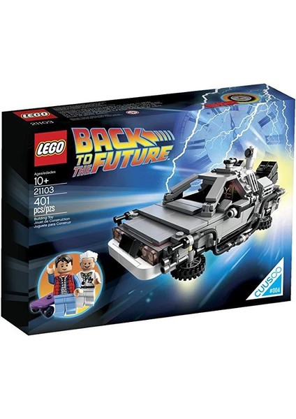 Ideas 21103 The Delorean Time Machine