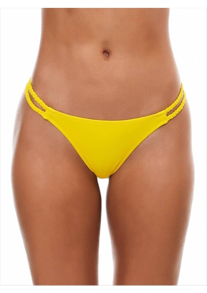 63050 Sarı String Bikini Altı