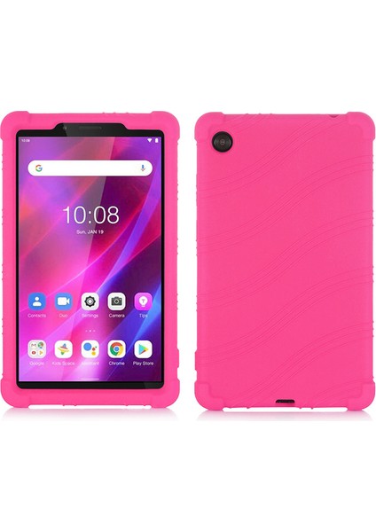 Lenovo Tab M7 3. Nesil Tablet Kılıfı 7 Inç Darbeye Dayanıklı Silikon Kılıf (Yurt Dışından)