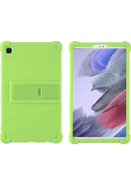 Samsung Tab A7 Lite 8.7 Inç Tablet Koruyucu Kılıf Düşmeyi Önleyici Braket Silikon Koruyucu Kılıf (Yurt Dışından)