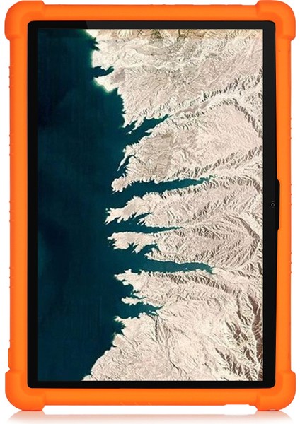 Lenovo Chromebook 10.1" Tablet Kılıf Standlı Yumuşak Silikon Kılıf (Yurt Dışından)