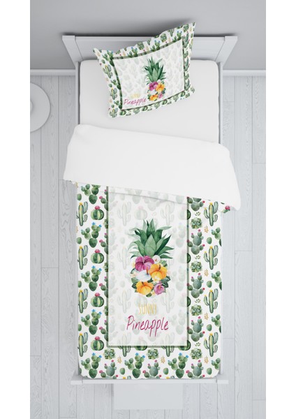 Evmila Dekoratif Desenli Çocuk Yatak Örtüsü