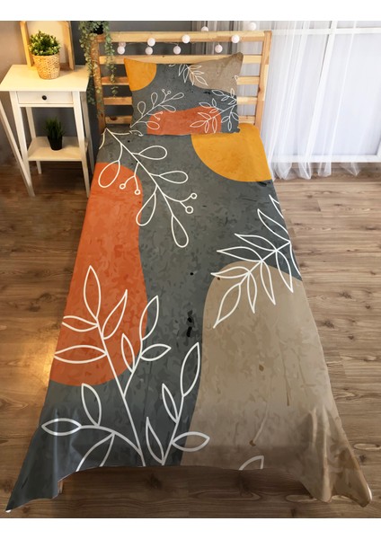 Bohem Desenli Karışık Renkli Dekoratif Çocuk ve Genç Yatak Örtüsü