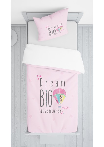 Dream Big Yazılı Dekorafit Örtü 128