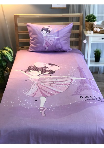 Balerin Kız Desenli Dekoratif Yatak Örtüsü Modeli fiyatları