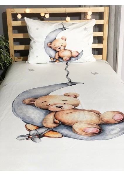 Dijital Baskı Uyuyan Ayıcık Örtü Yastık Seti 1568 fiyatları