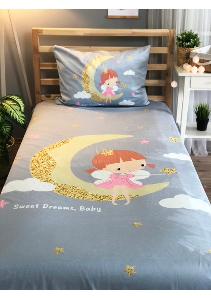 Evmila Sihirli Peri Kadife Dekoratif Örtü 143