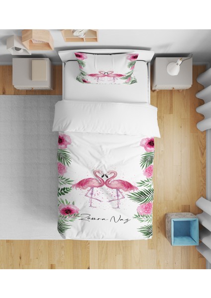 Evmila Dekoratif Desenli Çocuk Yatak Örtüsü