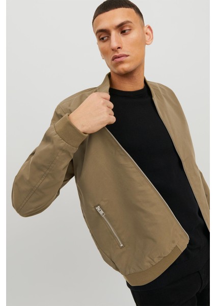 Jack & Jones Rush Bomber Erkek Haki Ceket