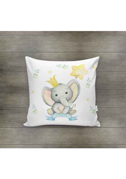 Evmila Dekoratif Çocuk Kırlent Kılıfı