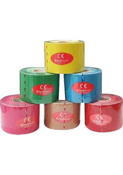 Kindmax Kinesiotape - Kinesio Tape - Sporcu Bandı - Siyah Renk fırsatları