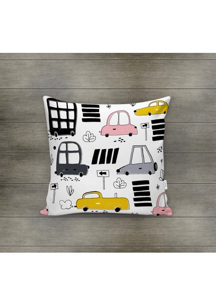 Evmila Dekoratif Çocuk Kırlent Kılıfı