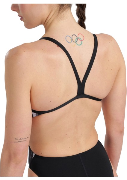 Bayan Yüzücü Mayosu Women's Swımsuıt Challenge Back Marbled 005562550 modelleri