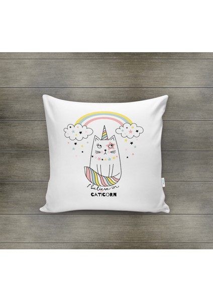 Evmila Dekoratif Çocuk Kırlent Kılıfı