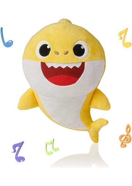 Baby Shark Babby Shark Ithal Müzikli Oyuncak Peluş 30 cm