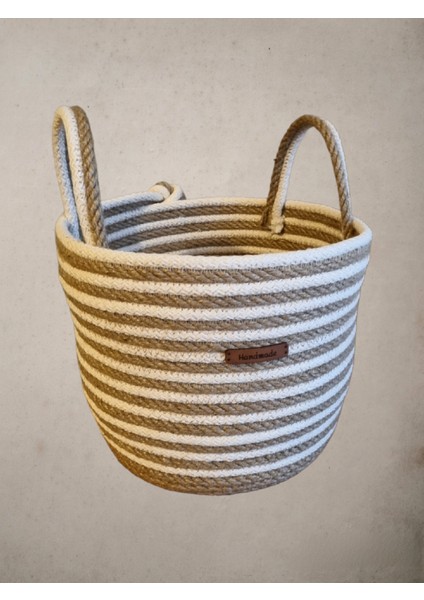 20X18 Hasır Tress Saksılık, Düzenleyici, Hasır Sepet