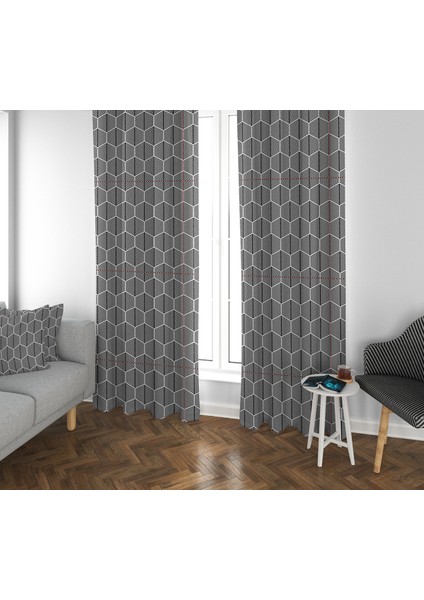 Evmila Çocuk Odası Desenli Fon Perde