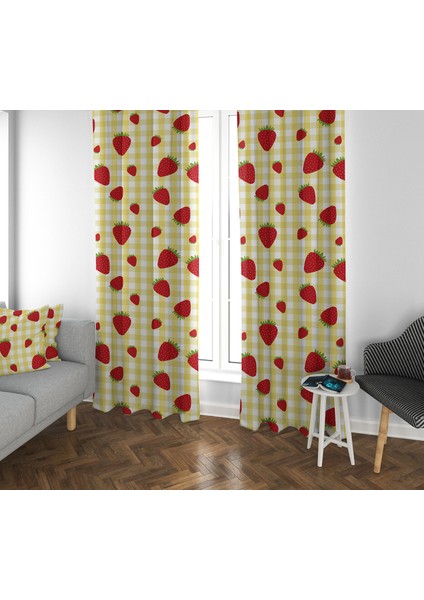 Evmila Çocuk Odası Desenli Fon Perde