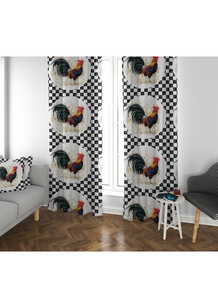 Evmila Çocuk Odası Desenli Fon Perde