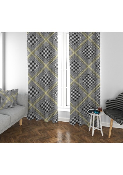 Evmila Çocuk Odası Desenli Fon Perde