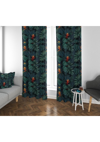 Evmila Çocuk Odası Desenli Fon Perde