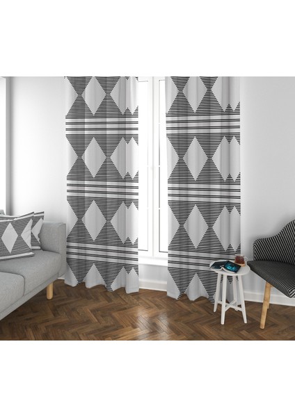 Evmila Çocuk Odası Desenli Fon Perde